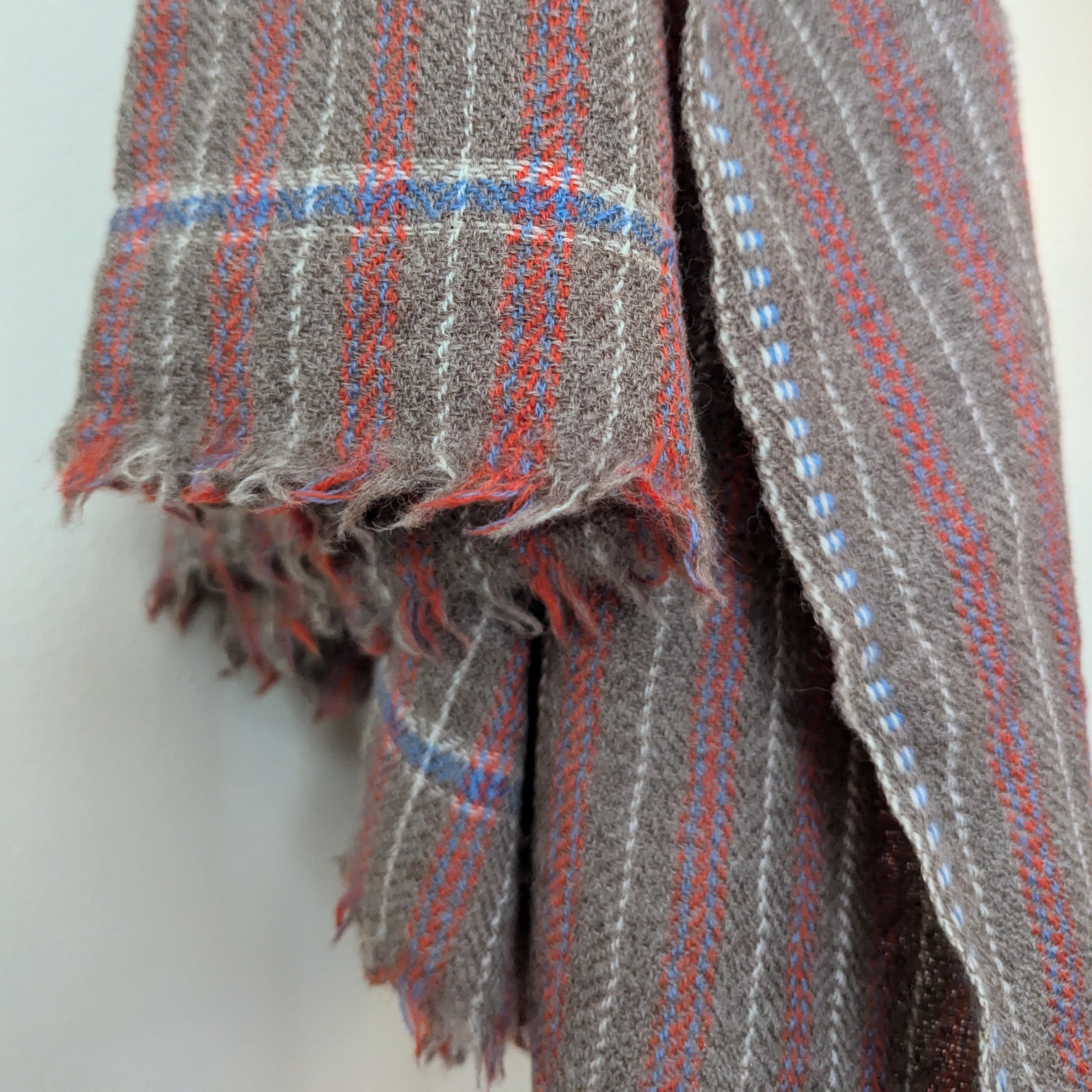 Wool Throw - Tomette Stripe