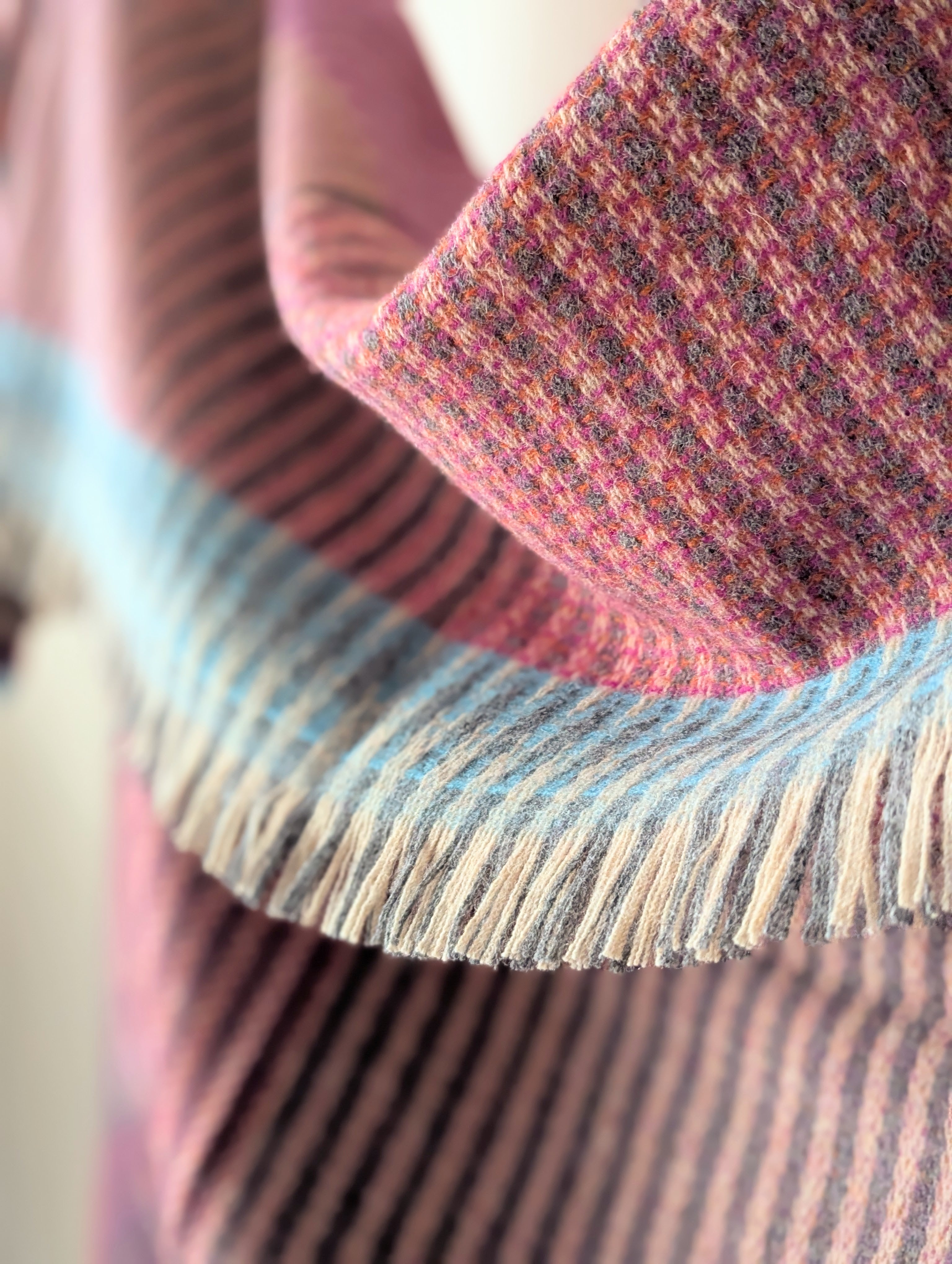 Wallace Sewell Shetland Wool Throw - Rona