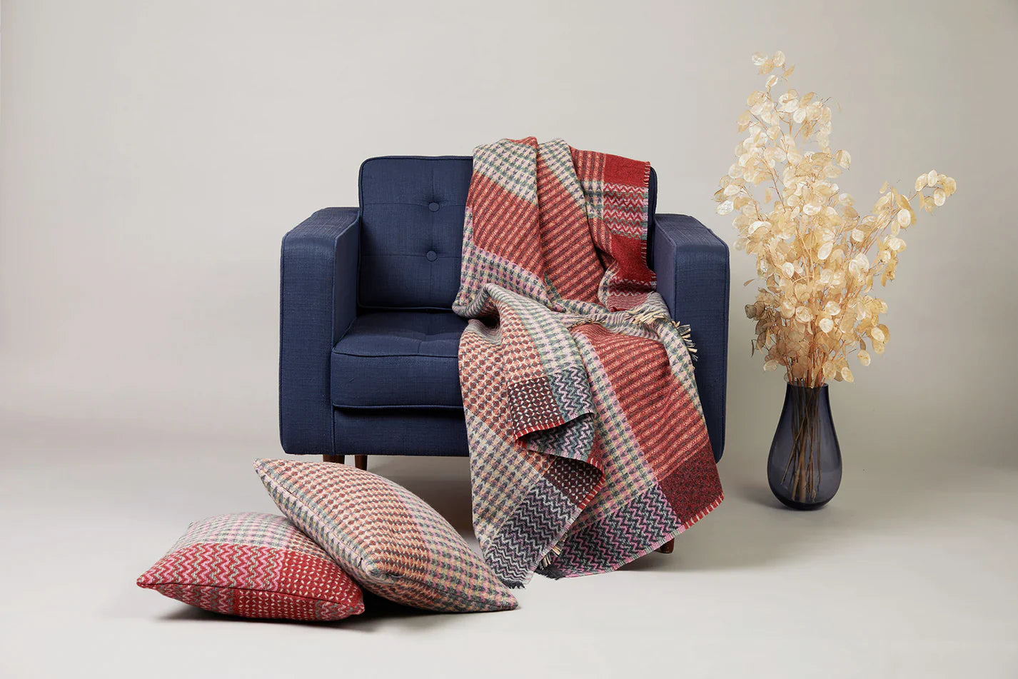 Wallace Sewell Shetland Wool Throw - Bryce