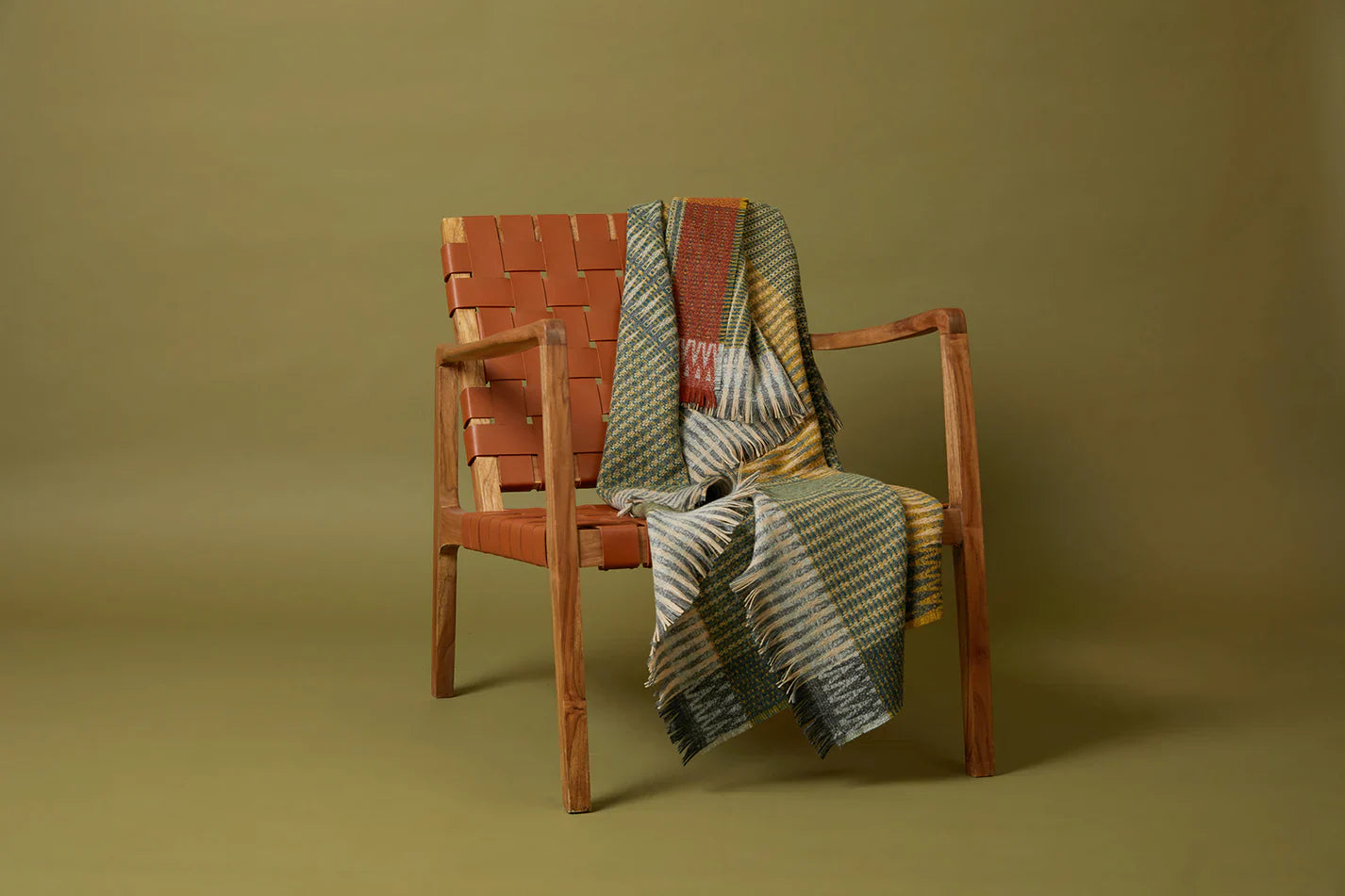 Wallace Sewell Shetland Wool Throw - Lismore