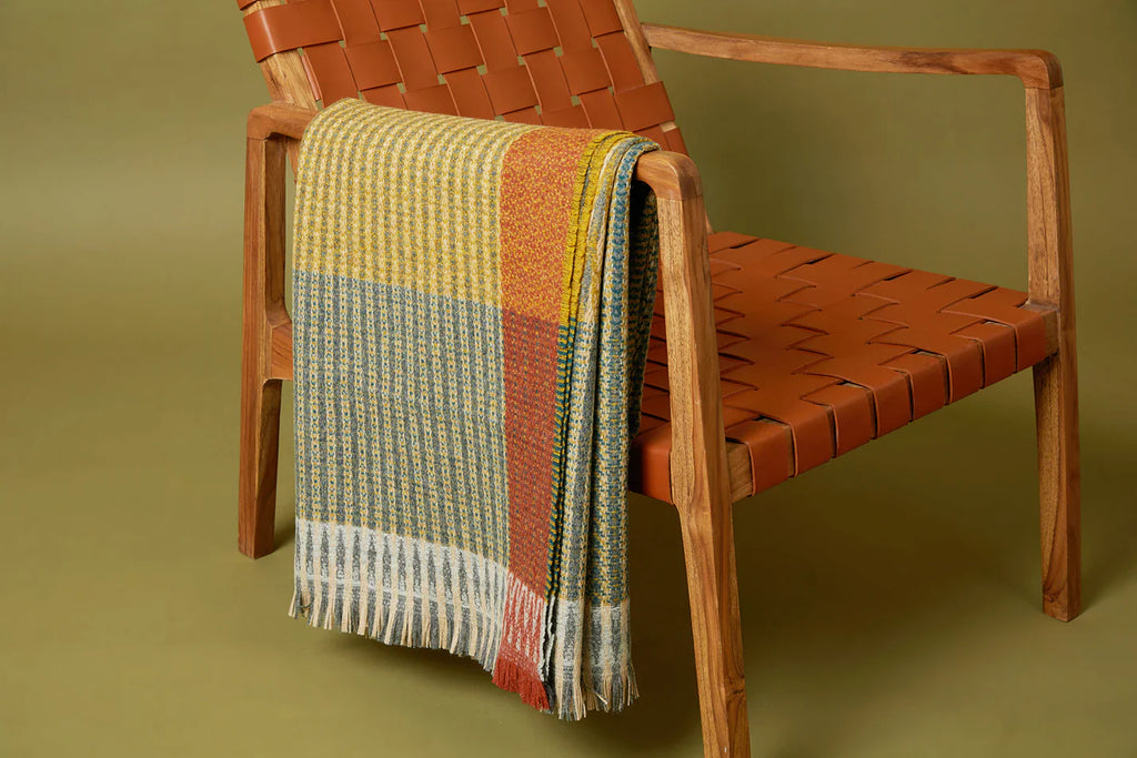Wallace Sewell Shetland Wool Throw - Lismore